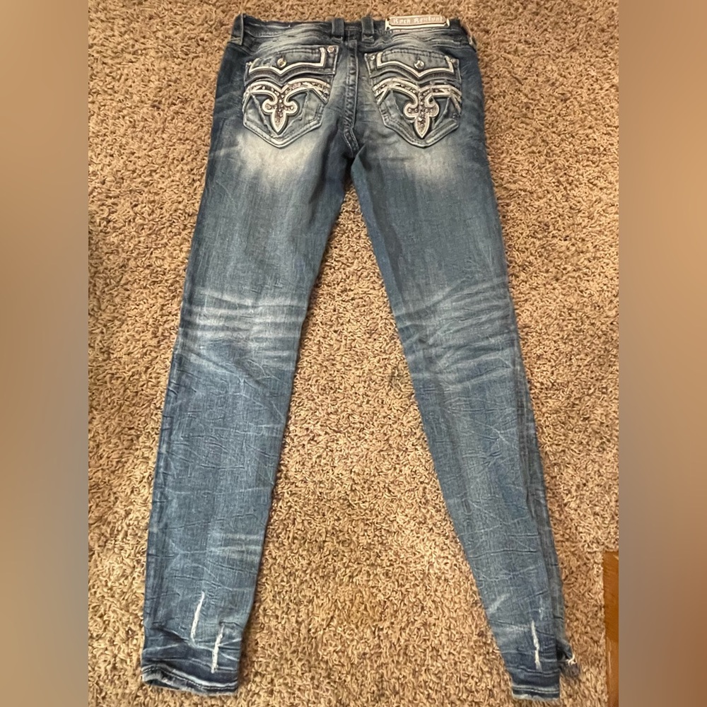 Womens rock revival jeans